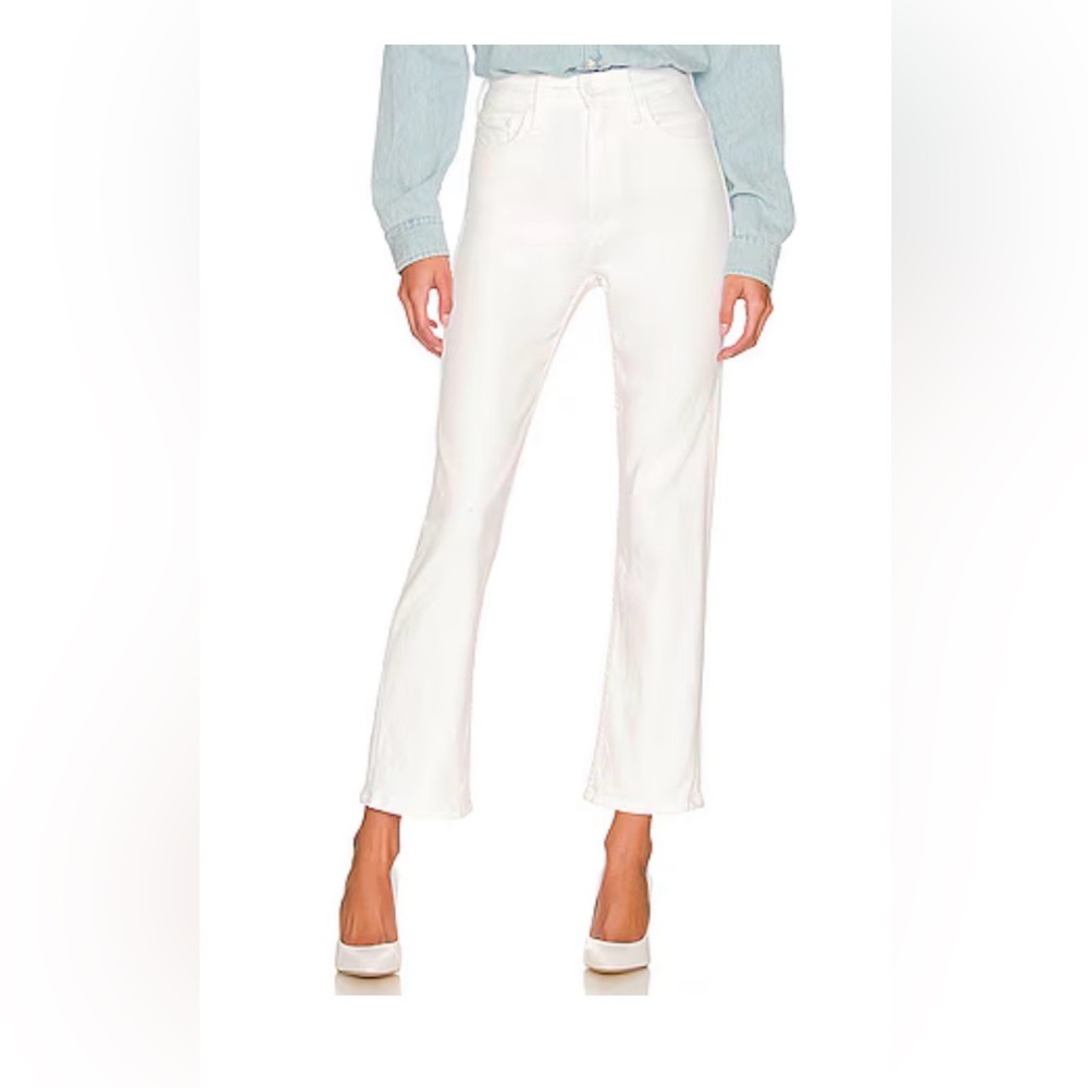 MOTHER High Waisted rider ankle in fairest of them all 25